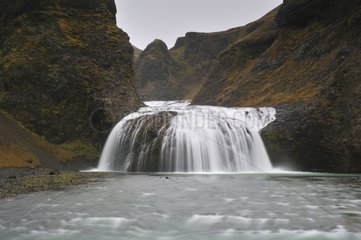 Stjornarfoss waterfall Iceland