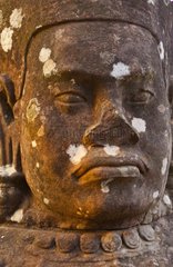 God head South entrance of Angkor Thom Cambodia