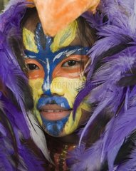Portrait of a dancer Candaba Bird Festival Luzon Philippines