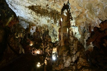 Divaska cave in Slovenia