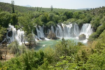Kravica waterfall in Bosnia Herzegovina