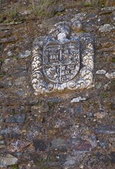 Coat of arms Real Almonaster Sierra de Aracena Andalusia