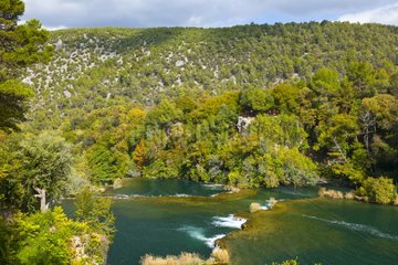 Skradinski Buk Krka River Dalmatia Croatia