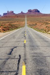 Highway 163 Monument Valley Arizona USA Colorado Plateau