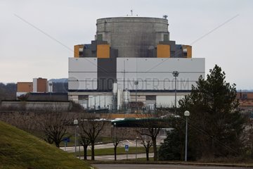 Nuclear site decommissioning Creys-Malville France