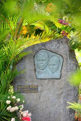 Tomb of Jacques Brel Island Hiva Oa Marquesas Polynesia