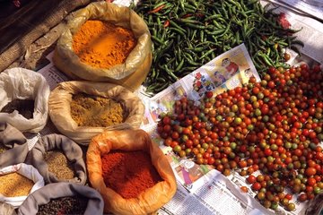 Spice Market in Kaziranga NP India