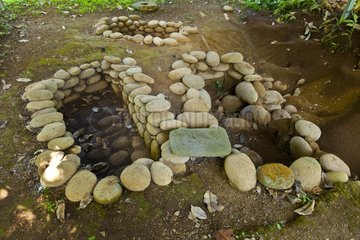 Tomb of Voto Indigenous Pre-Columbian Village Costa Rica