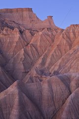 The Pisquerra in the desert of Bardenas Reales Spain
