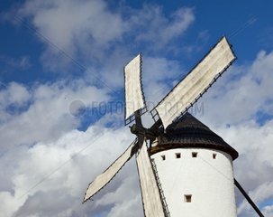 Windmill set canvas La Mancha Spain