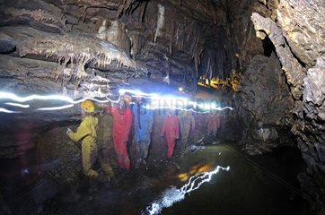 Introduction to Caving Cave Balm France