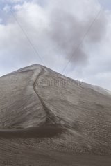 Dune of ash from the volcano Yasur - Tanna Island Vanuatu