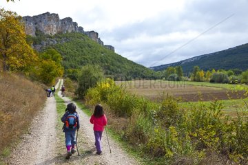 Hiking Hoces del Alto Ebro y Rudrón NP Burgos Spain