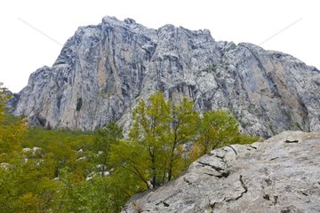 Anica Kuk Peak in the Paklenica NP Velebit Range Croatia
