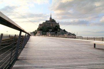 New Gateway Bridge - Mont Saint Michel Normandy France