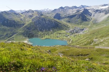 Lac de Tignes Val Claret Alpes France