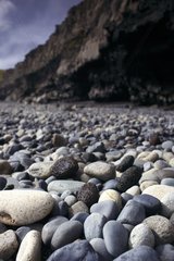 Pebbles beach of Djupalon Snæfellsnes peninsula Iceland