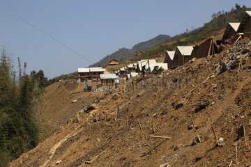 Village people moved Dam Xayabury Laos