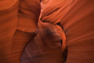 Lower Antelope slot canyon USA