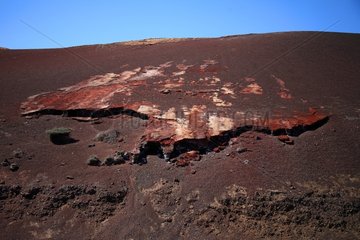 Volcanic landscape of Timanfaya NP Lanzarote Canary