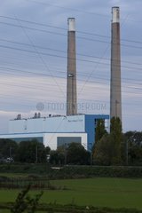 Porcheville thermal power plant fueled by oil France