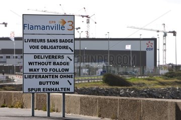 Entry of the Nuclear Flamanville France