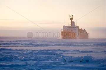 Icebreaker 'Louis St. Laurent' Northwest Passage Canada