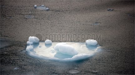 Ice in the North Canadian Archipelago Northwest Passage