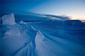 Ice in the North Canadian Archipelago Northwest Passage