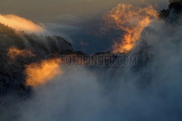 Morning Mist Gorges du Verdon France