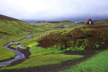 Refuge on the Snaefellsnes peninsula in Iceland