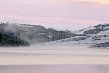 Snow Lake Reesor at dawn Cypress Mountain Canada