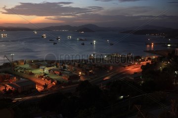 Port Moresby at dusk Papua New-Guinea