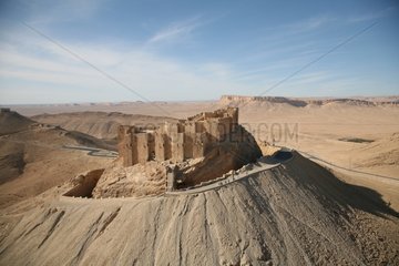 Qalat ibn Maan castle above Palmyra Syria