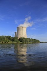Nuclear thermal central station Saint-Laurent-des-Eaux