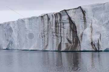 Brasvell glacier in Svalbard Norway