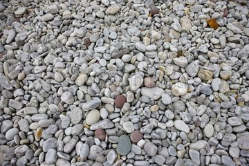Pebbles by the sea on Achill Island in Ireland