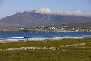 Landscape of Achill Island in Ireland