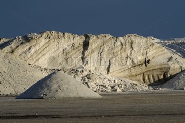 Salt piles of Salins du Midi - Camargue France