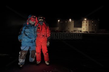 Wintering at the Concordia Station Antarctica