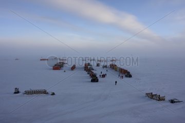 Check the raid at the Concordia Station Antarctica