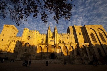 Palace of the Popes in Avignon Provence France
