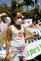 Demonstration ecological Noumea New Caledonia