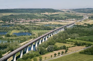 TGV construction near Vandières France