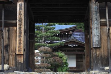 Hakusan Shrine temples of Higashiyama Takayama Japan