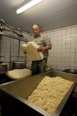 Salers Cheese farmer France