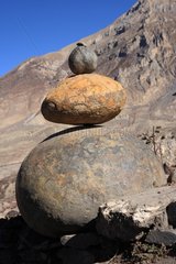 Stacked Stone Muktinath Nepal Himalayas