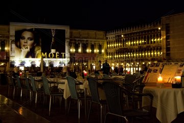 Advertise on Piazza San Marco in Venice Italy