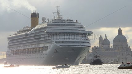 Ship to Venice in Italy