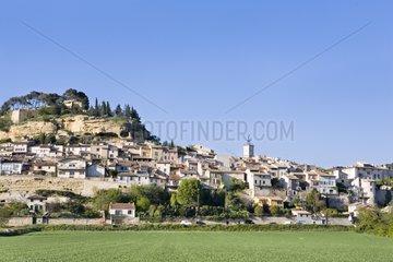 The village of Cadenet in Provence in the spring France
